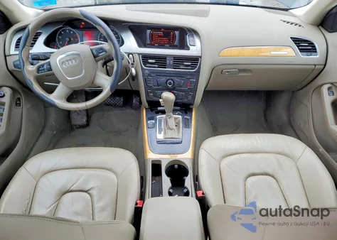 2009 Audi A4 2.0T Quattro from USA, damaged, VIN WAULF78K19N010799